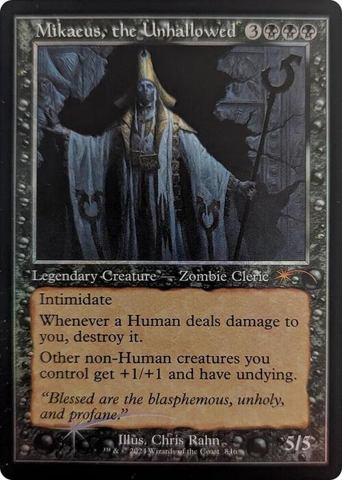 Mikaeus, the Unhallowed Card Front