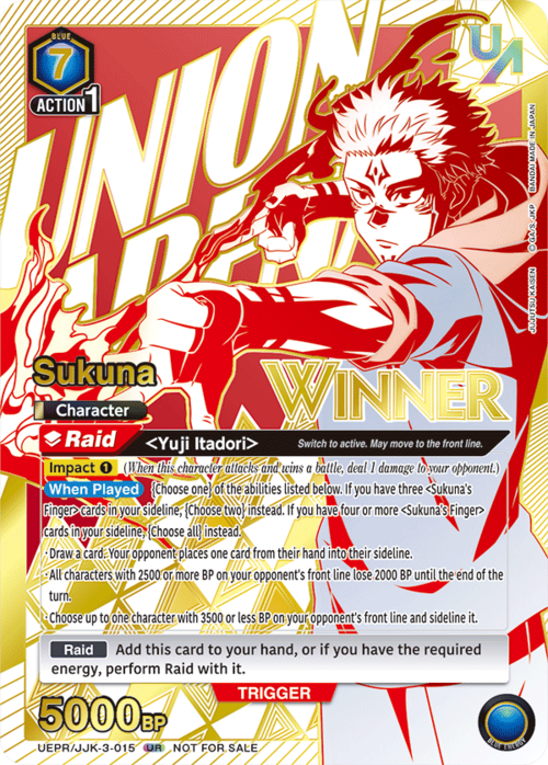 Sukuna Card Front