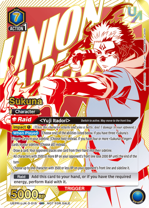 Sukuna Card Front