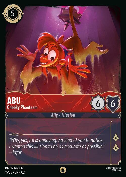 Abu - Cheeky Phantasm Card Front