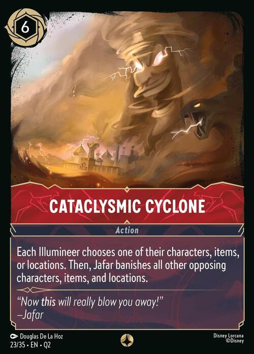 Cataclysmic Cyclone Card Front