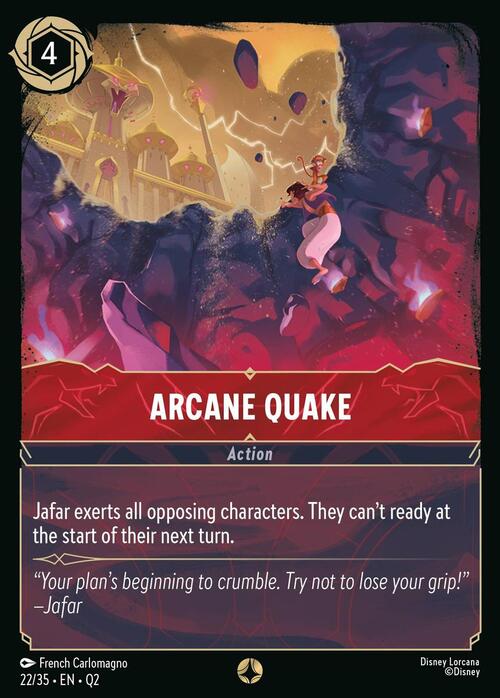Arcane Quake Card Front