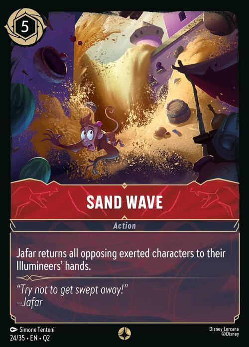 Sand Wave Card Front