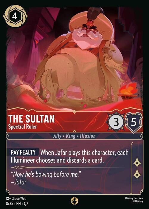 The Sultan - Spectral Ruler Card Front