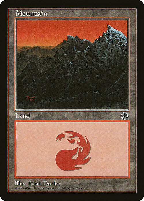Mountain Card Front