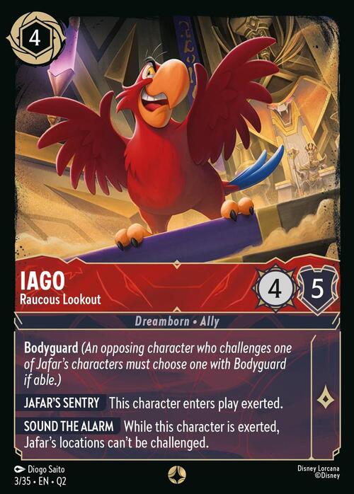 Iago - Raucous Lookout Card Front