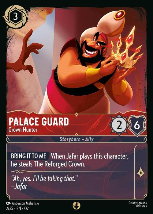 Palace Guard - Crown Hunter Card Front