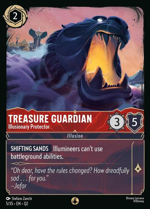 Treasure Guardian - Illusionary Protector Card Front