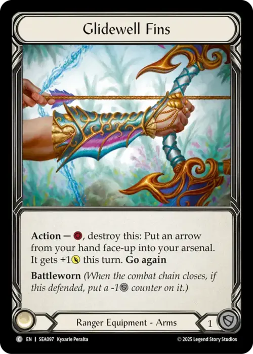 Glidewell Fins Card Front