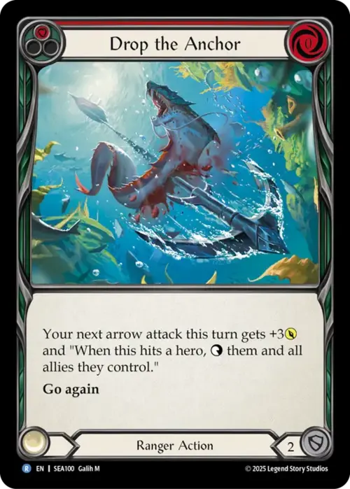 Drop the Anchor Card Front