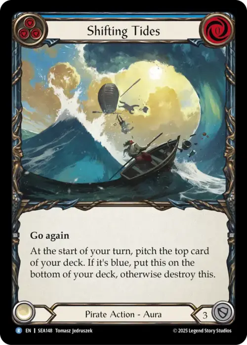Shifting Tides Card Front