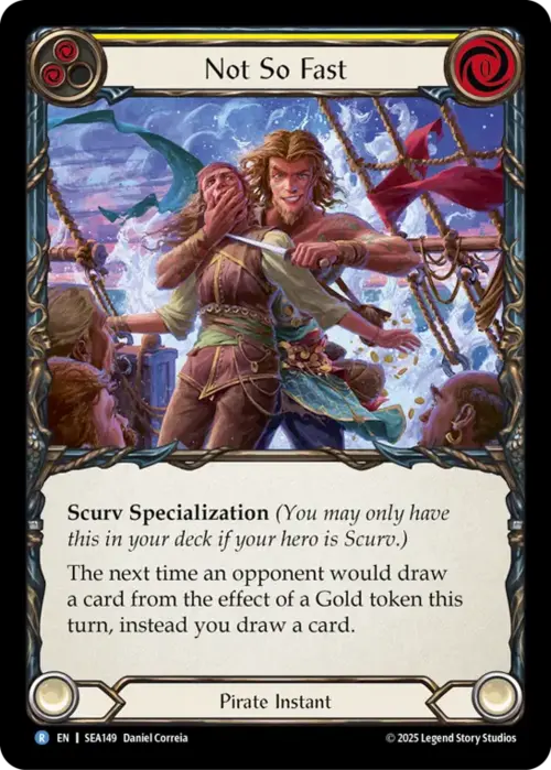 Not So Fast Card Front