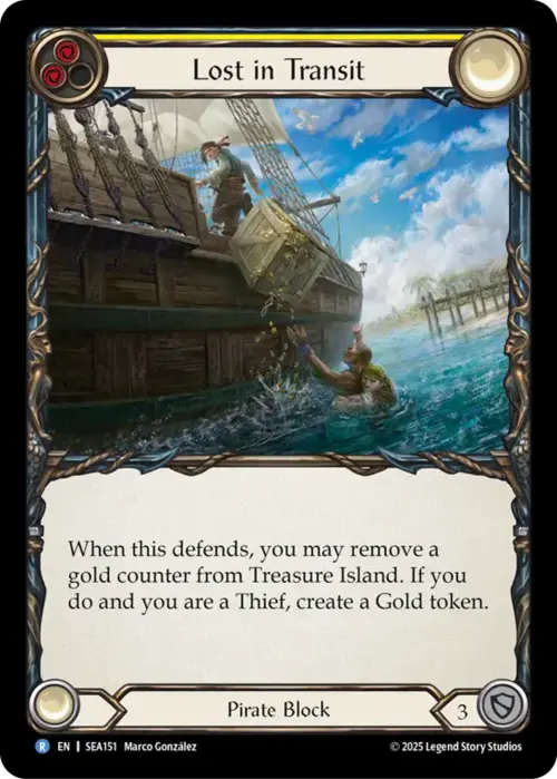 Lost in Transit Card Front