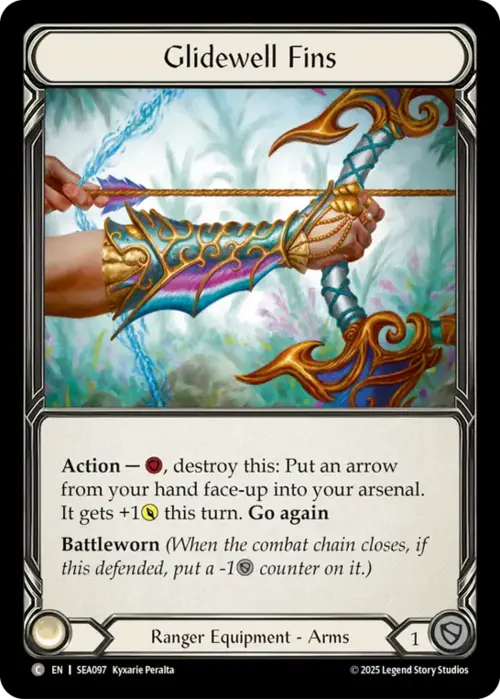 Glidewell Fins Card Front