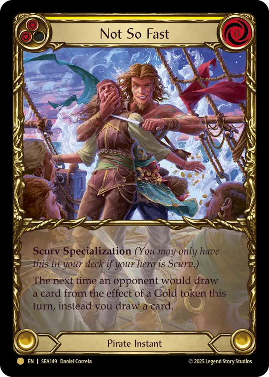 Not So Fast High Seas - Treasure Pack | Flesh and Blood | CardTrader
