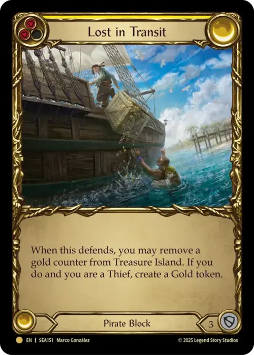 Lost in Transit Card Front