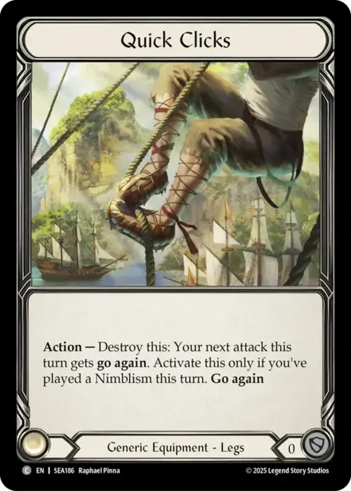 Quick Clicks Card Front