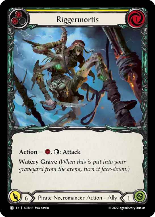 Riggermortis Armory Deck: Gravy Bones | Flesh and Blood | CardTrader