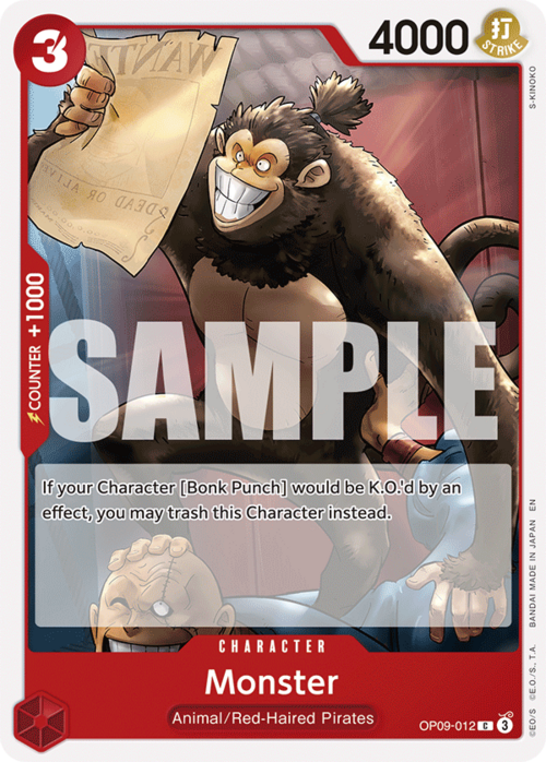 Monster Card Front
