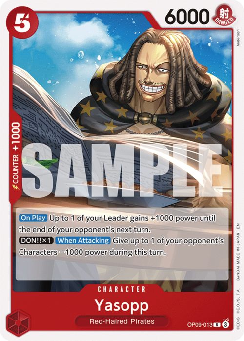 Yasopp Card Front