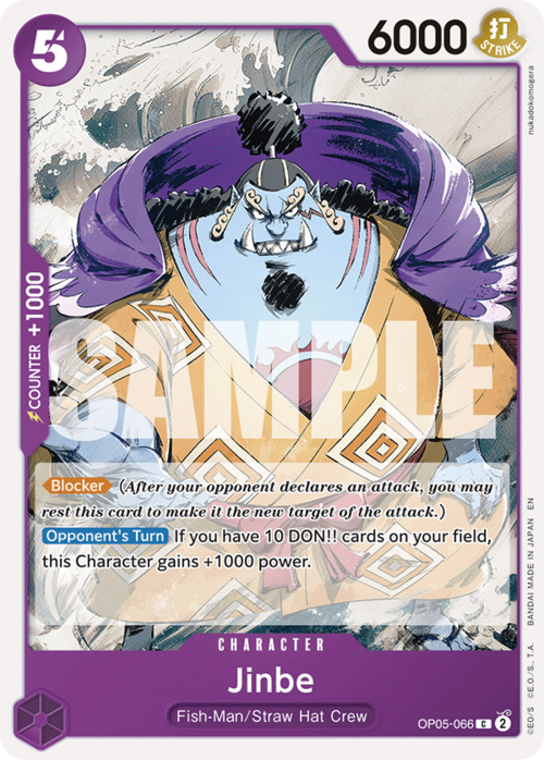 Jinbe Card Front