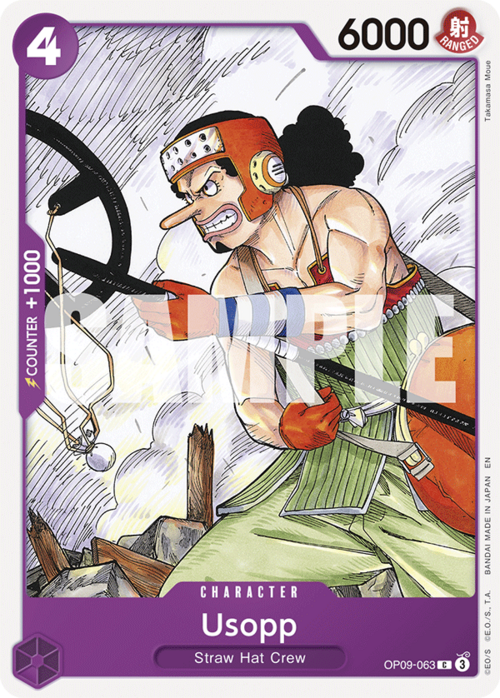 Usopp Card Front