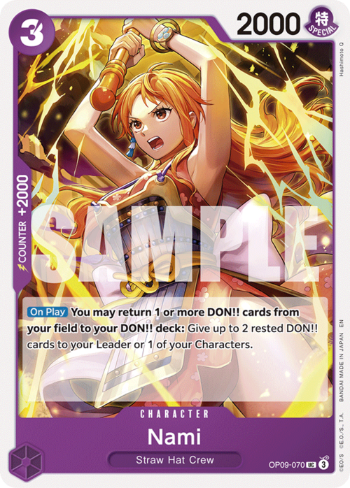 Nami Card Front