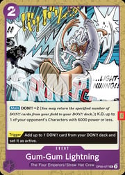 Gum-Gum Lightning · Reprint OP09-077