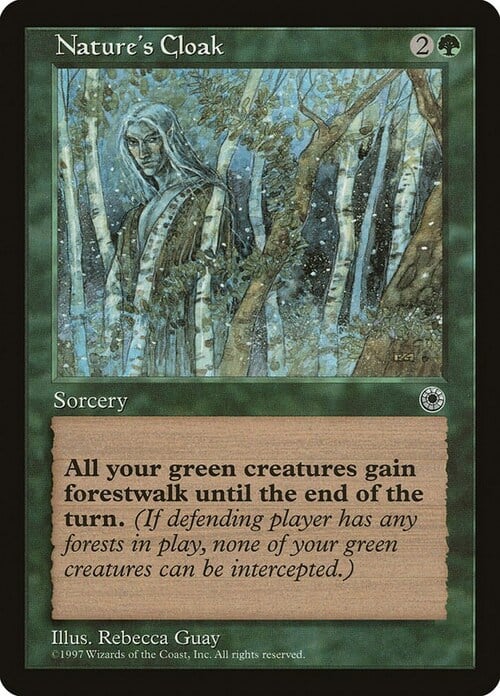 Nature's Cloak Card Front