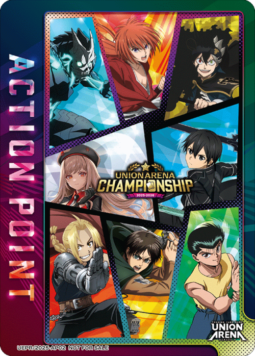 "Championship" Action Point Card Front