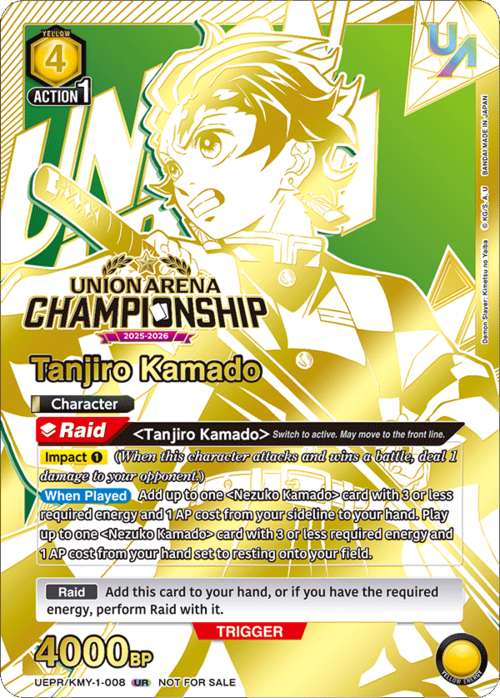 Tanjiro Kamado Card Front