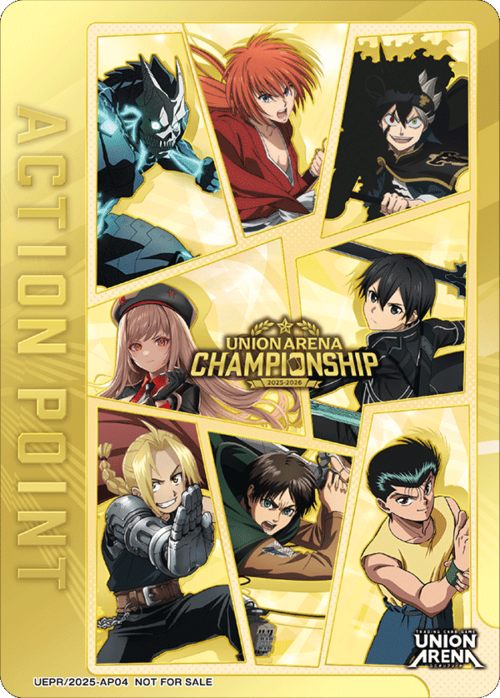 "Championship" Action Point Card Front