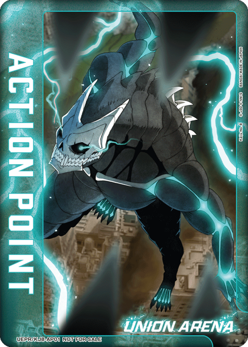 "Kaiju No.8" Action Point Card Front