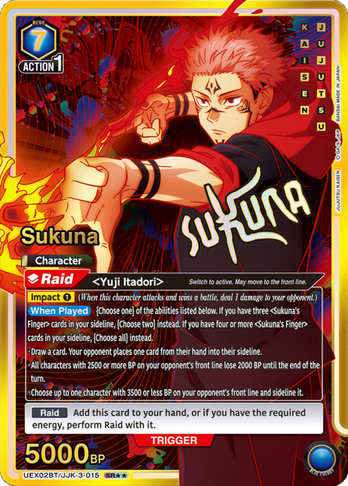 Sukuna Card Front