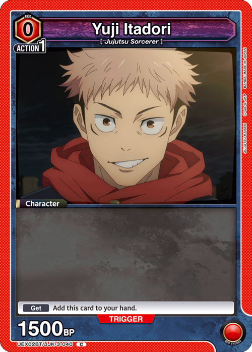 Yuji Itadori Card Front