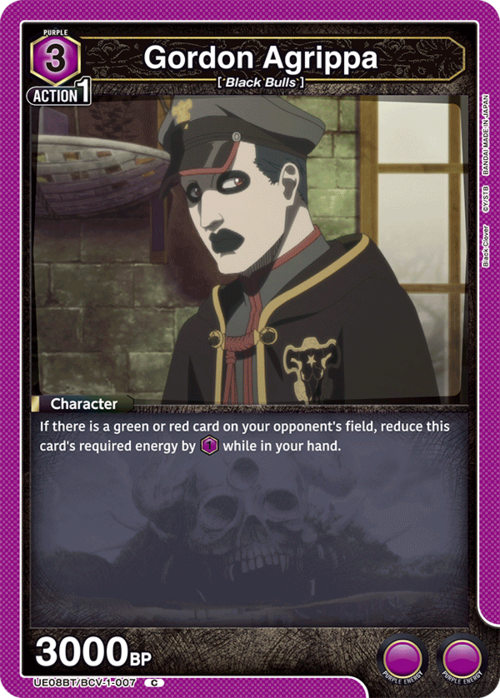 Gordon Agrippa Card Front