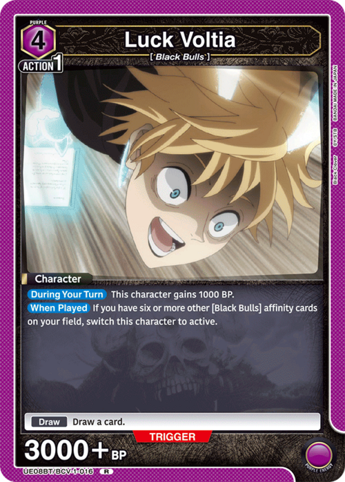 Luck Voltia Card Front