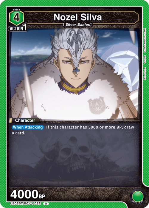 Nozel Silva Card Front