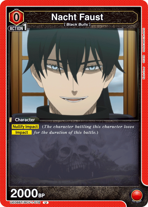 Nacht Faust Card Front