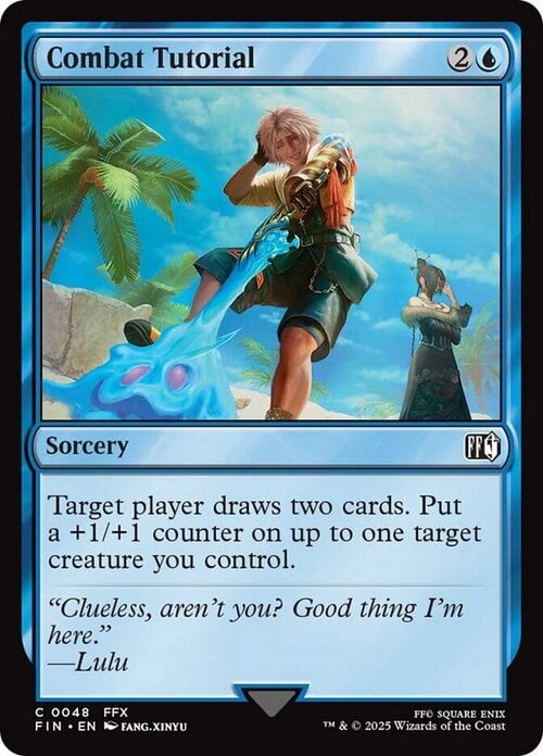 Combat Tutorial Card Front