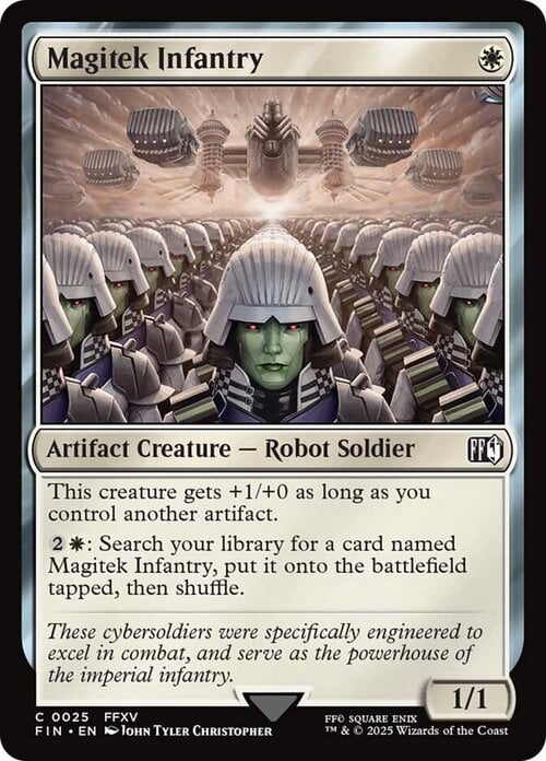 Magitek Infantry Card Front