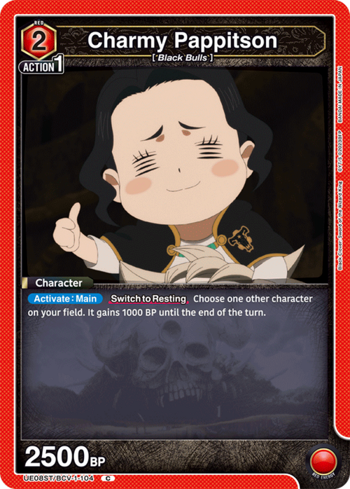 Charmy Pappitson Card Front