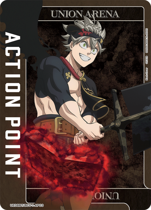 "Asta" Action Point Card Front