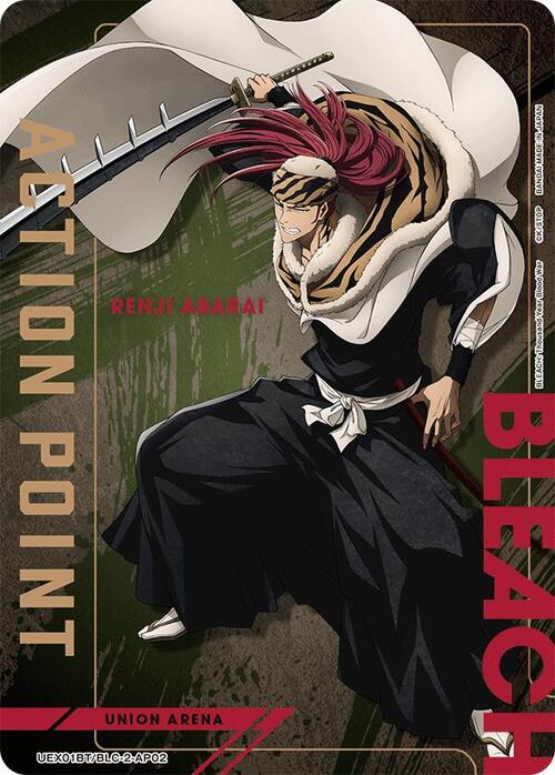 "Renji Abarai" Action Point Card Front