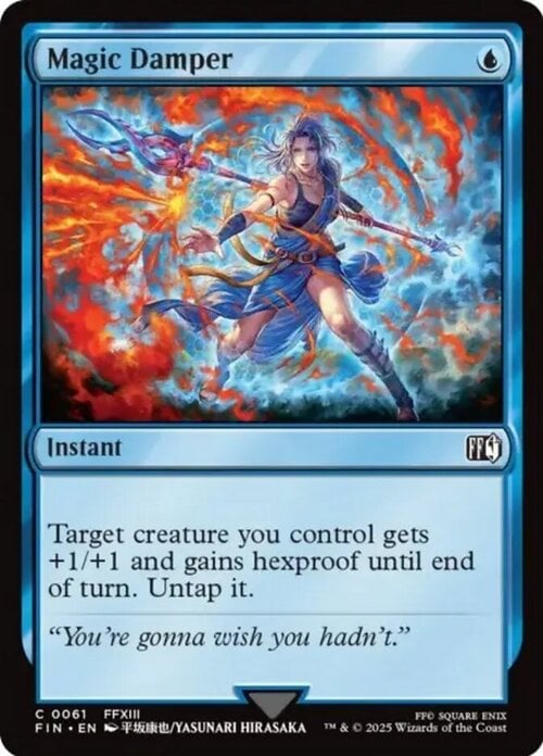 Magic Damper Card Front