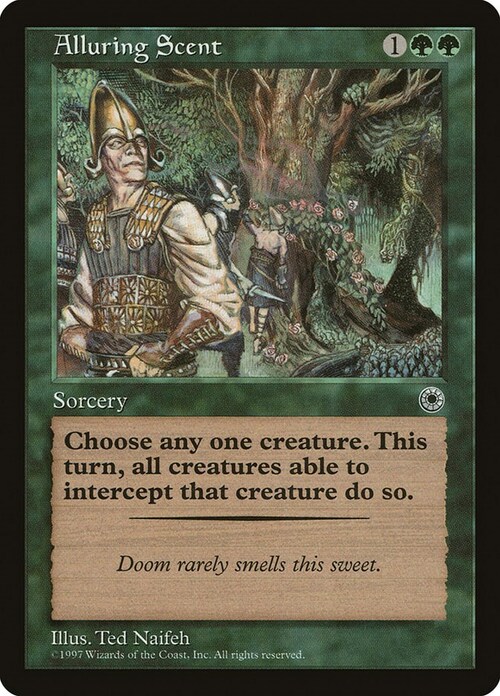 Alluring Scent Card Front