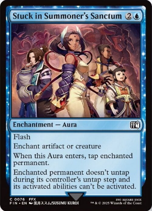 Stuck in Summoner's Sanctum Card Front