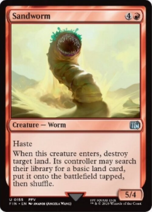 Sandworm Card Front