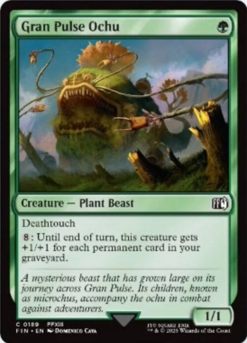 Gran Pulse Ochu Card Front