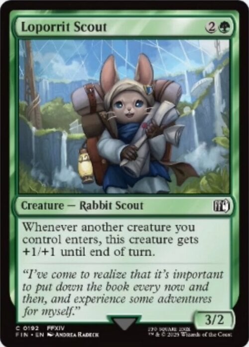 Loporrit Scout Card Front
